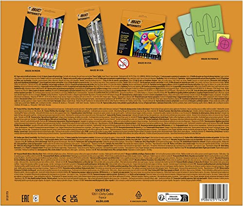 Thumbnail 3 de BIC Intensity Set Cactus: 44 Piezas de Color 🎨