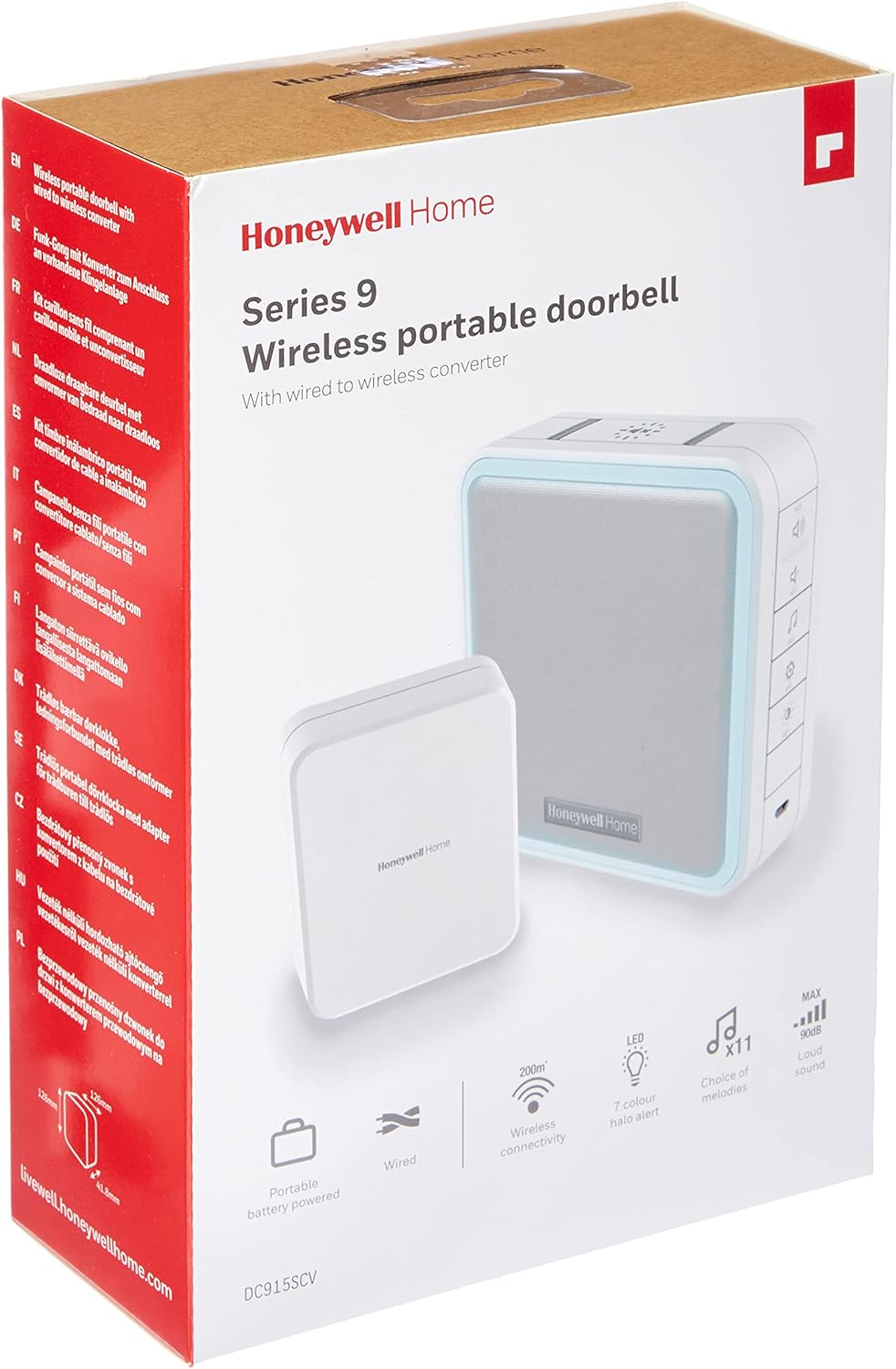 Thumbnail 3 de Honeywell DC915SCV campanello 200 m 🔔