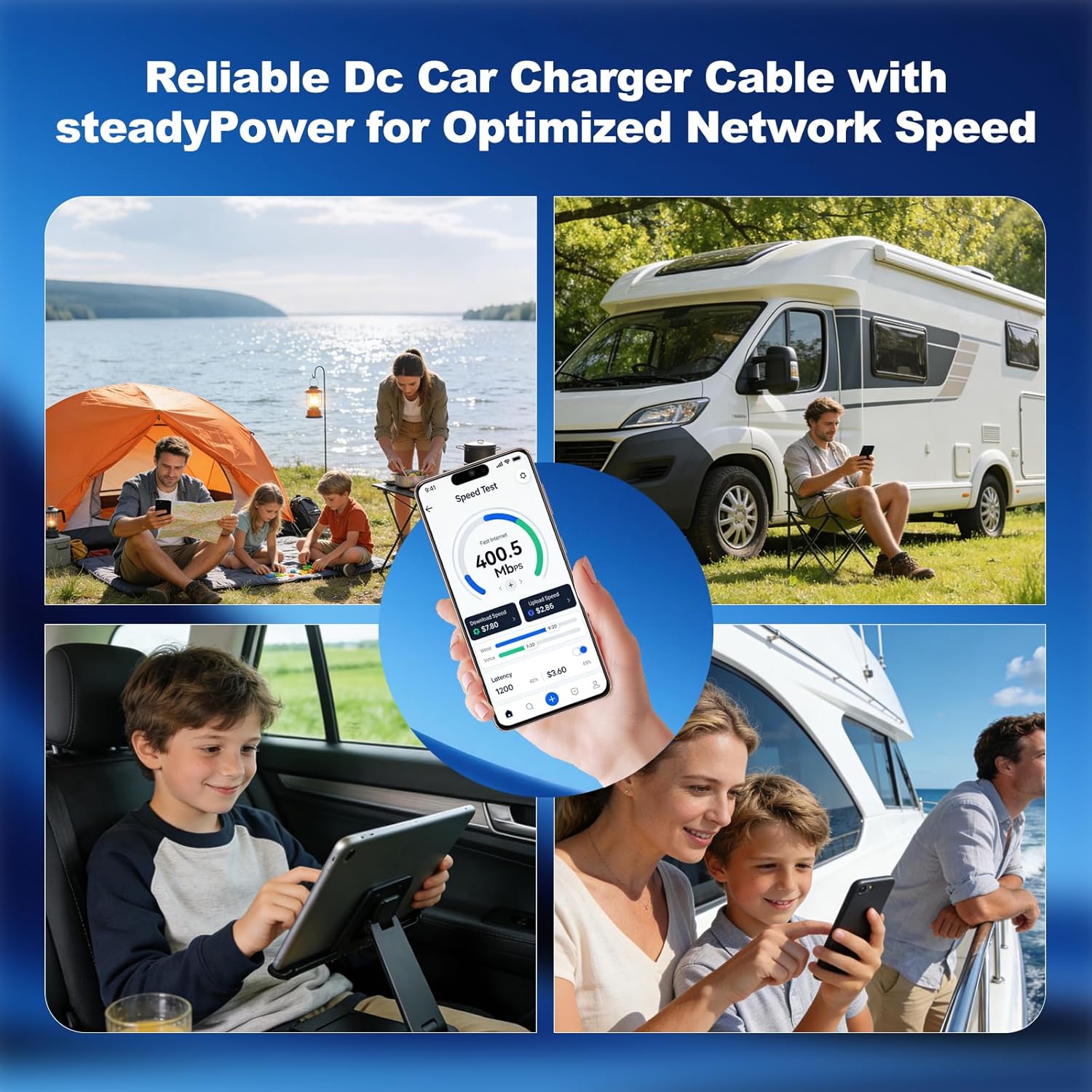 Thumbnail 5 de 105W Boost Starlink Mini Car Adapter: Clean, Real-Time Power for Travel Internet