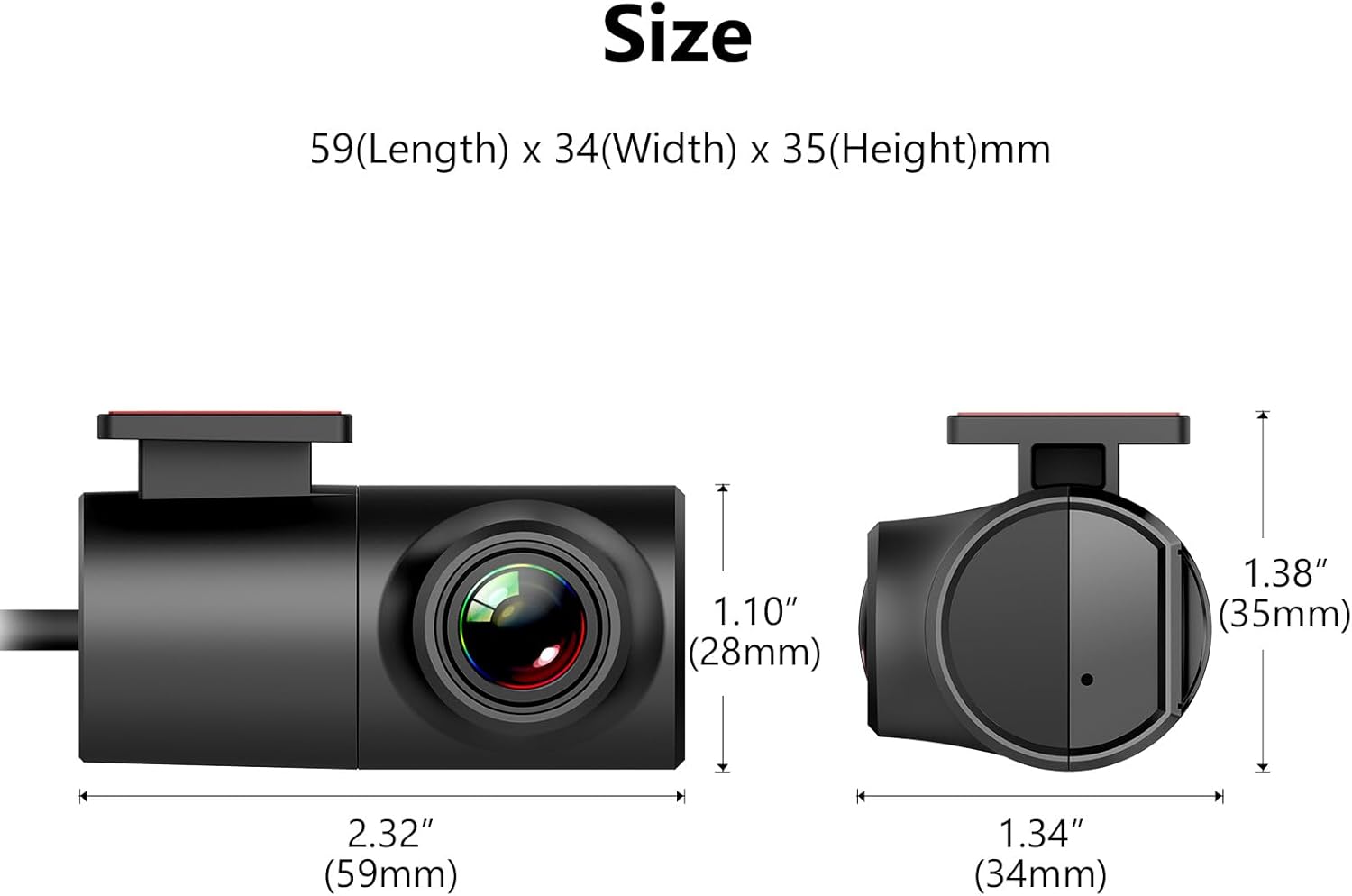 Thumbnail 5 de Eonon A100 dashcam 720p USB