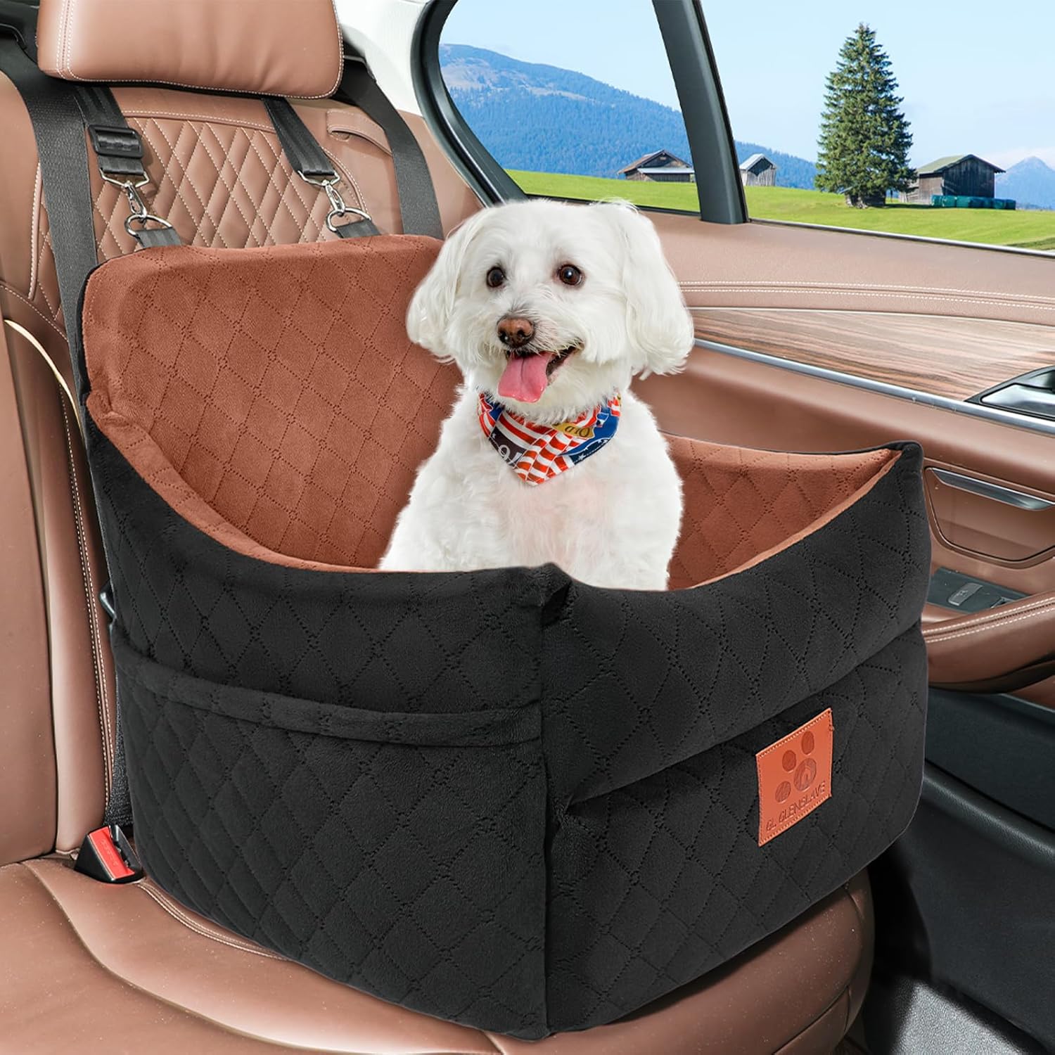Thumbnail 5 de Dog Car Seat for Small/Medium Dogs 35 lbs