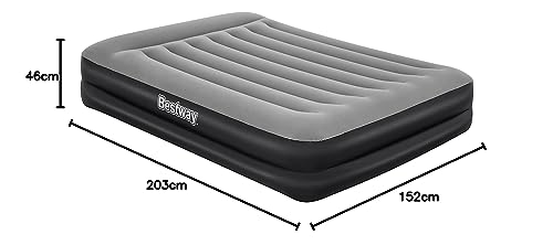 Thumbnail 16 de Bestway Lit Matelas Gonflable 2 Personnes Queen Aeroluxe avec Pompe Électrique Intégrée