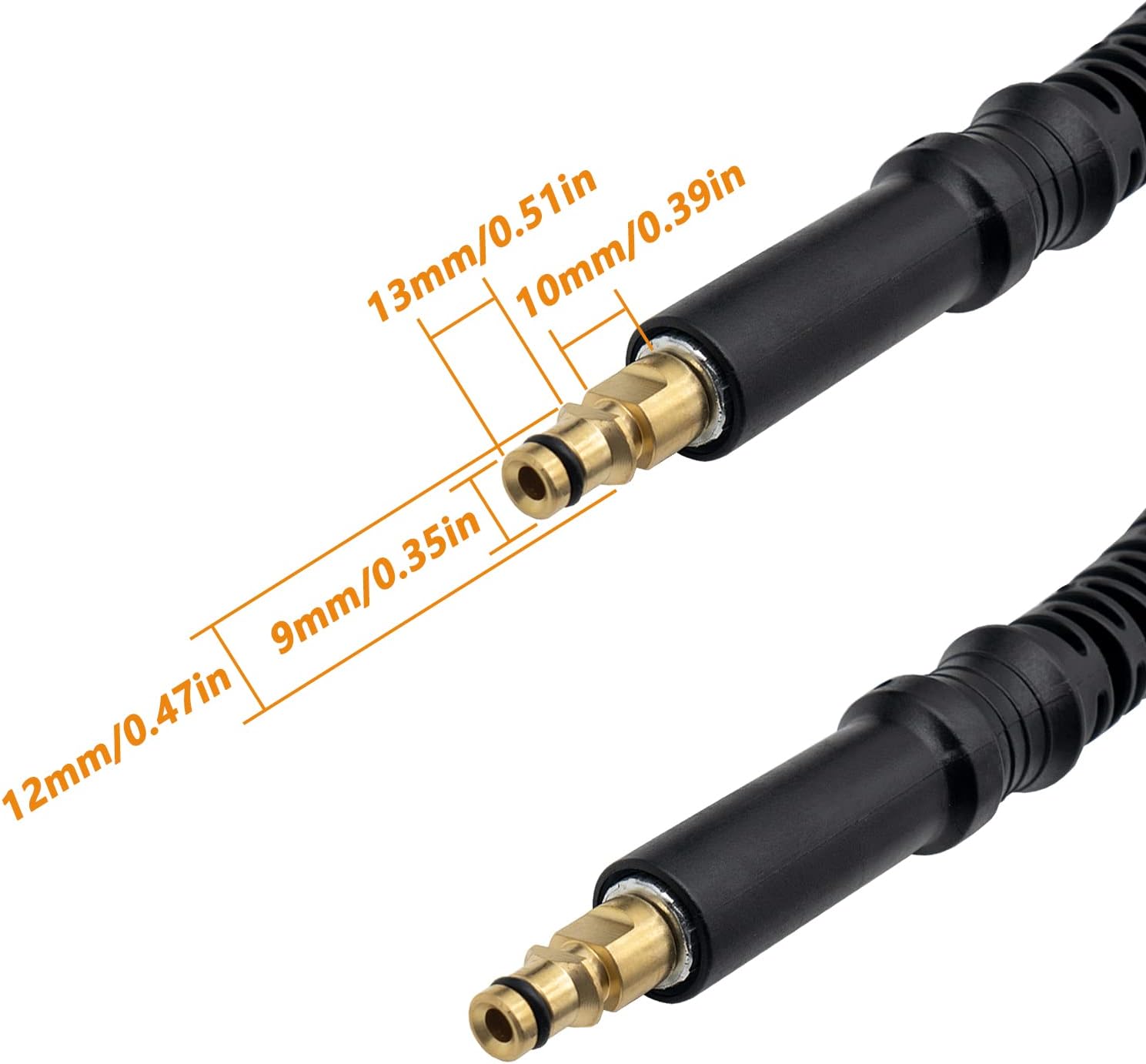 Detalle de Fai Top 6M Replacement Pressure Washer Hose for Karcher K Series K2-K7 6M