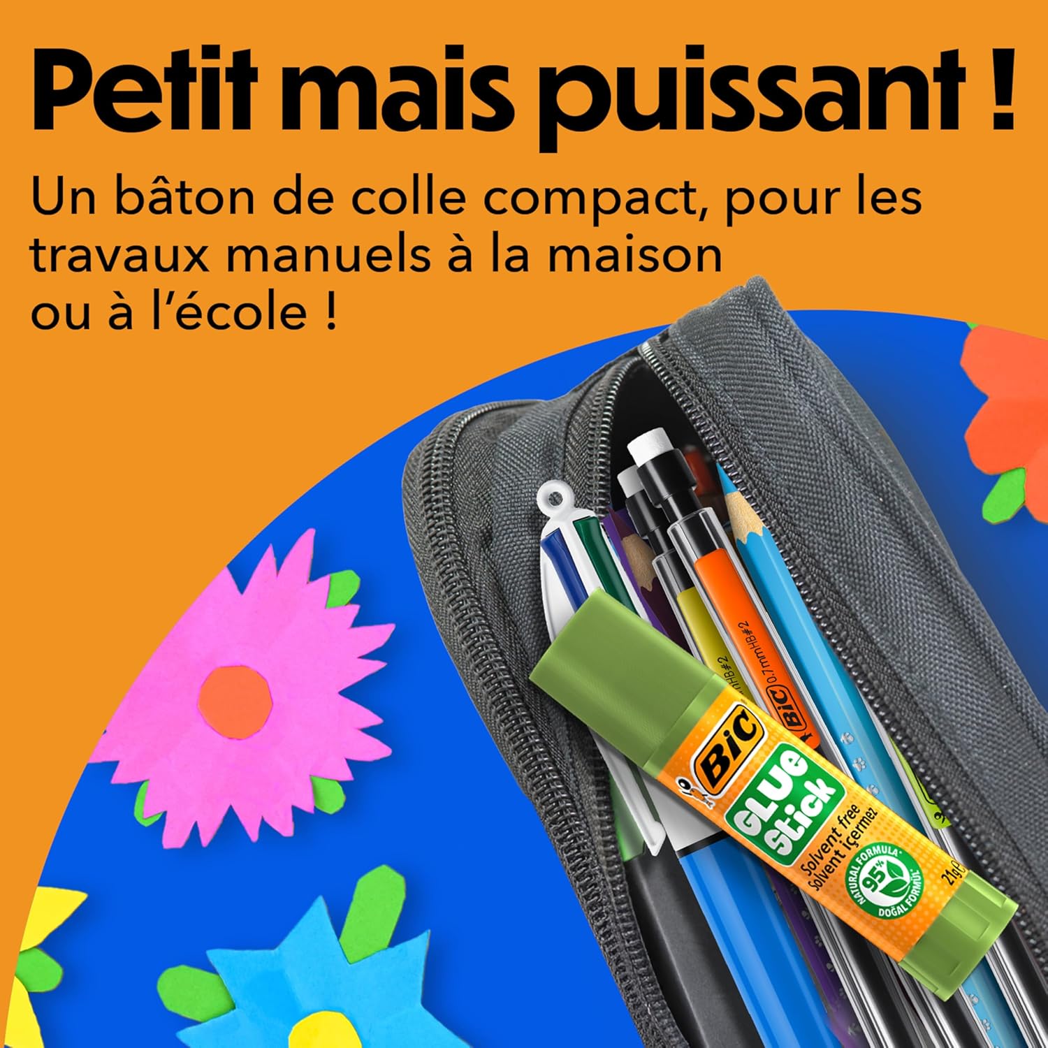 Thumbnail 1 de Bâtons de colle BIC 8 g – pack de 10, formule 95 % naturel