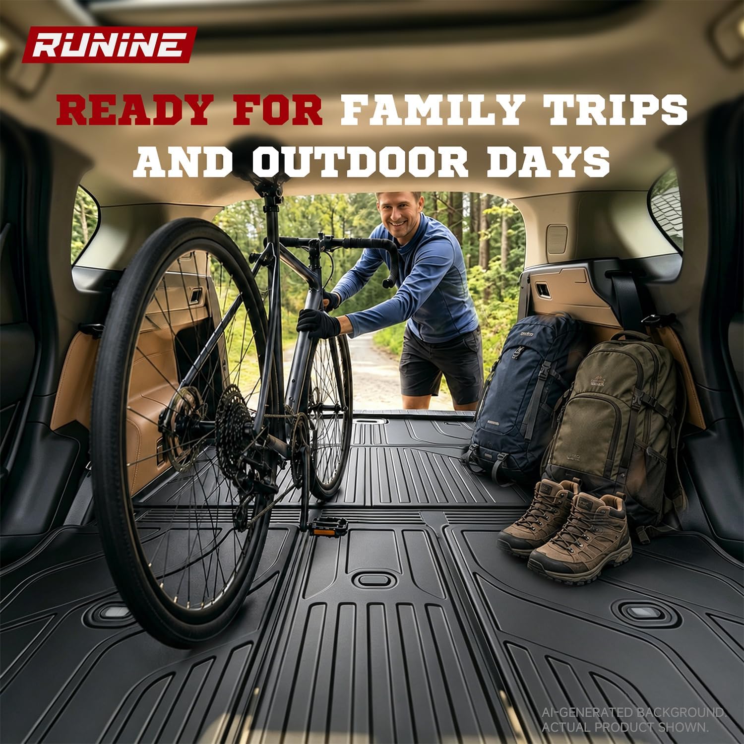 Thumbnail 6 de All Weather Floor Mats for 2026 Mazda CX-5: Full Set Protection (2.5 S trims)