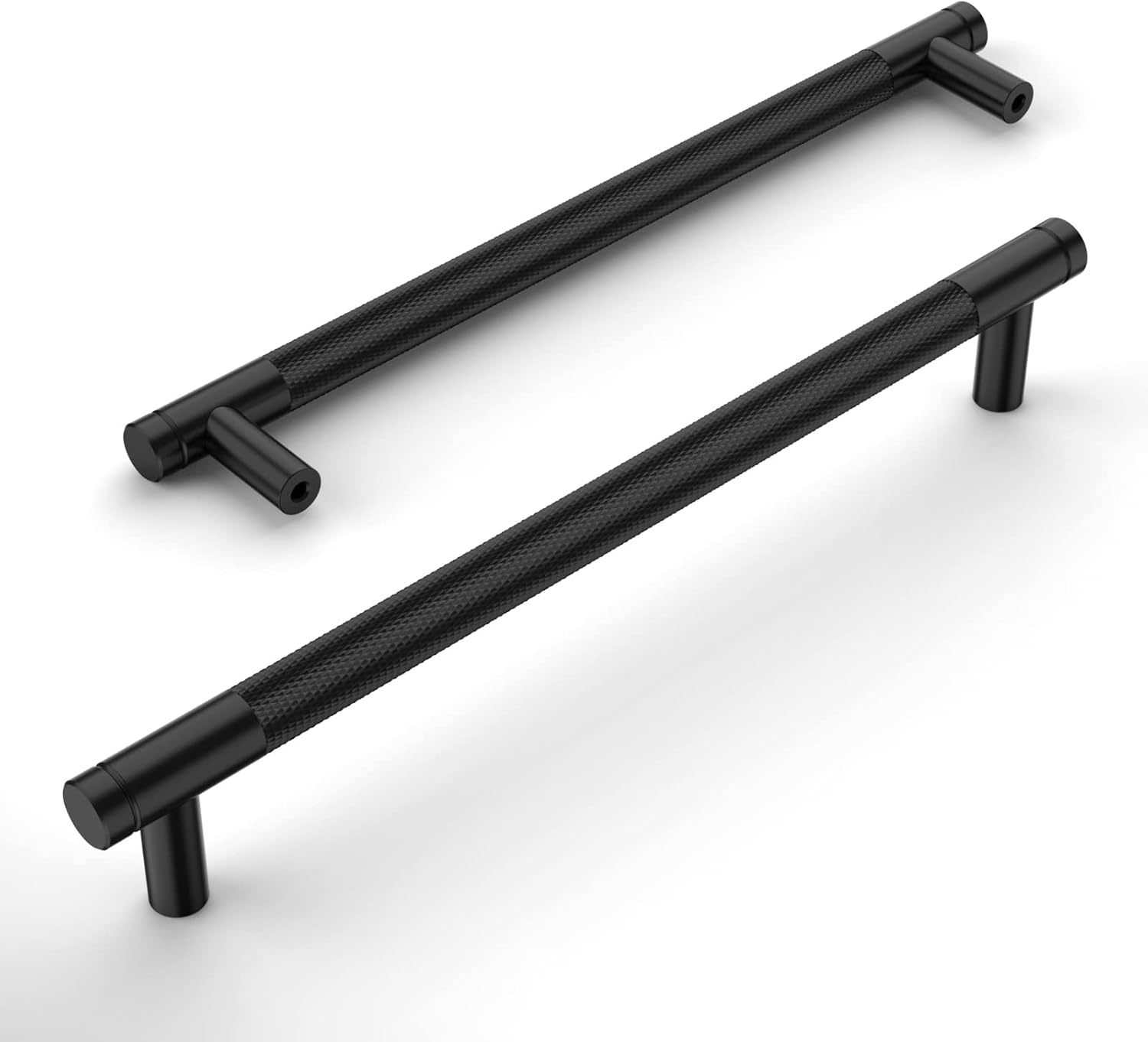 Detalle 2 de Amerdeco AM003 192mm Matte Black Cabinet Pulls