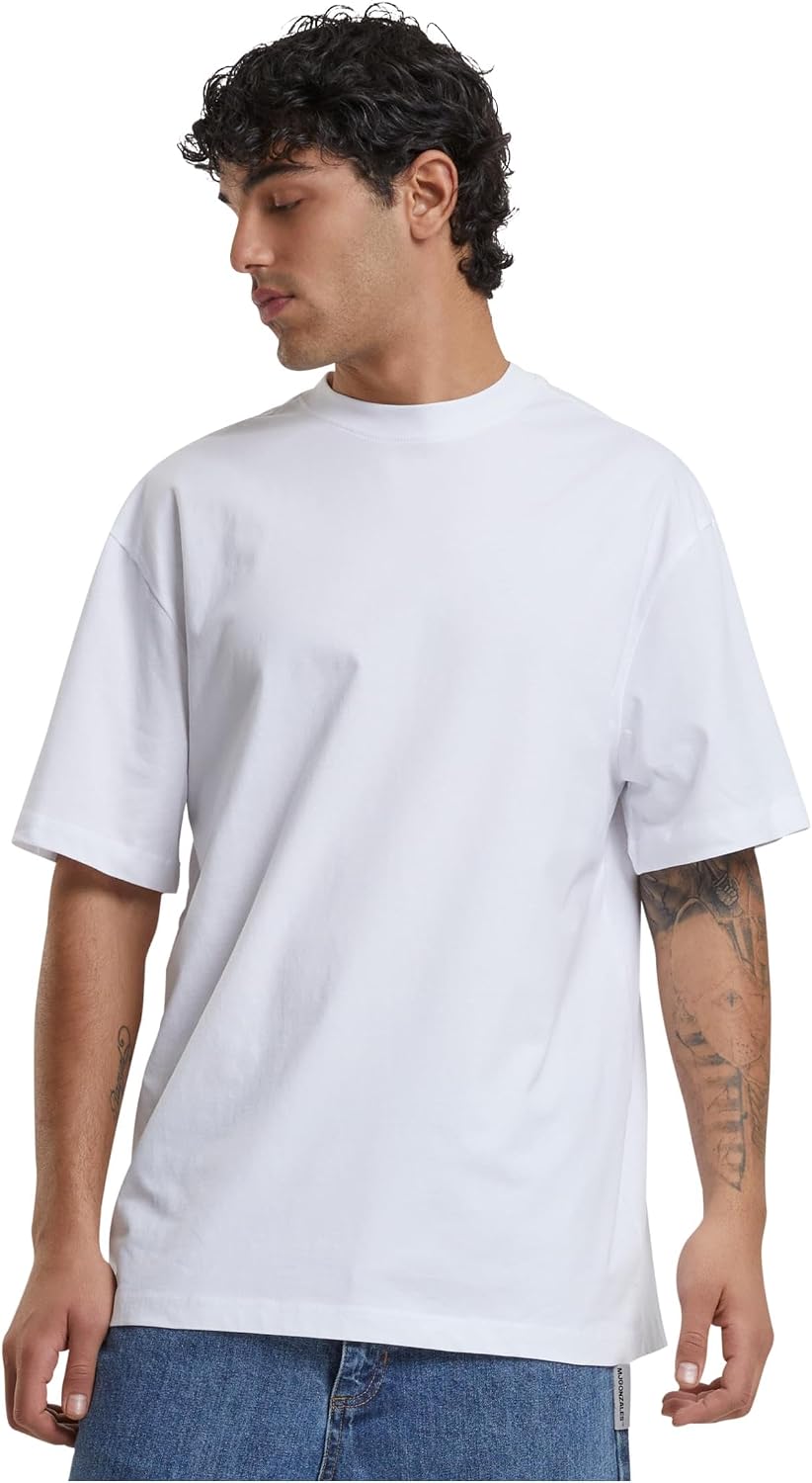Detalle de Urban Classics Herren T-Shirt Tall – Relaxed Fit, Oversize, Extra Lang