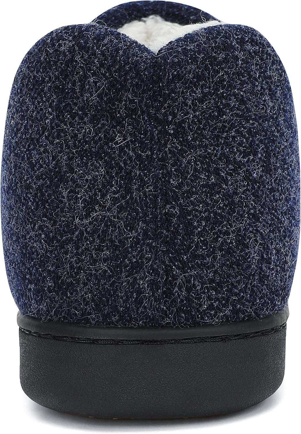 Detalle de Mishansha Herren Winter Hausschuhe mit Memory-Foam und rutschfester Gummisohle