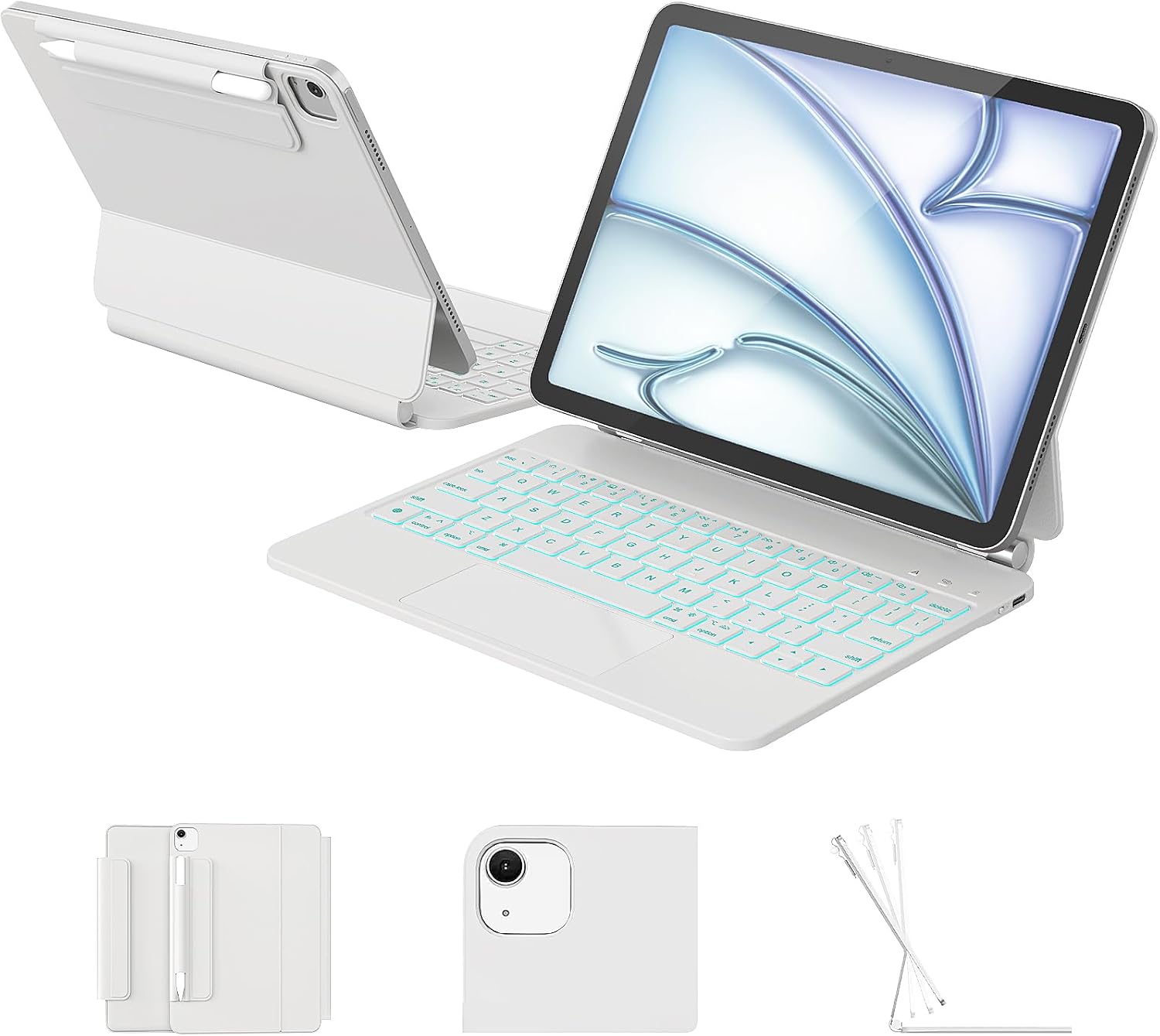 Detalle de RAYMCRAFT iPad Keyboard Case, 11-Inch