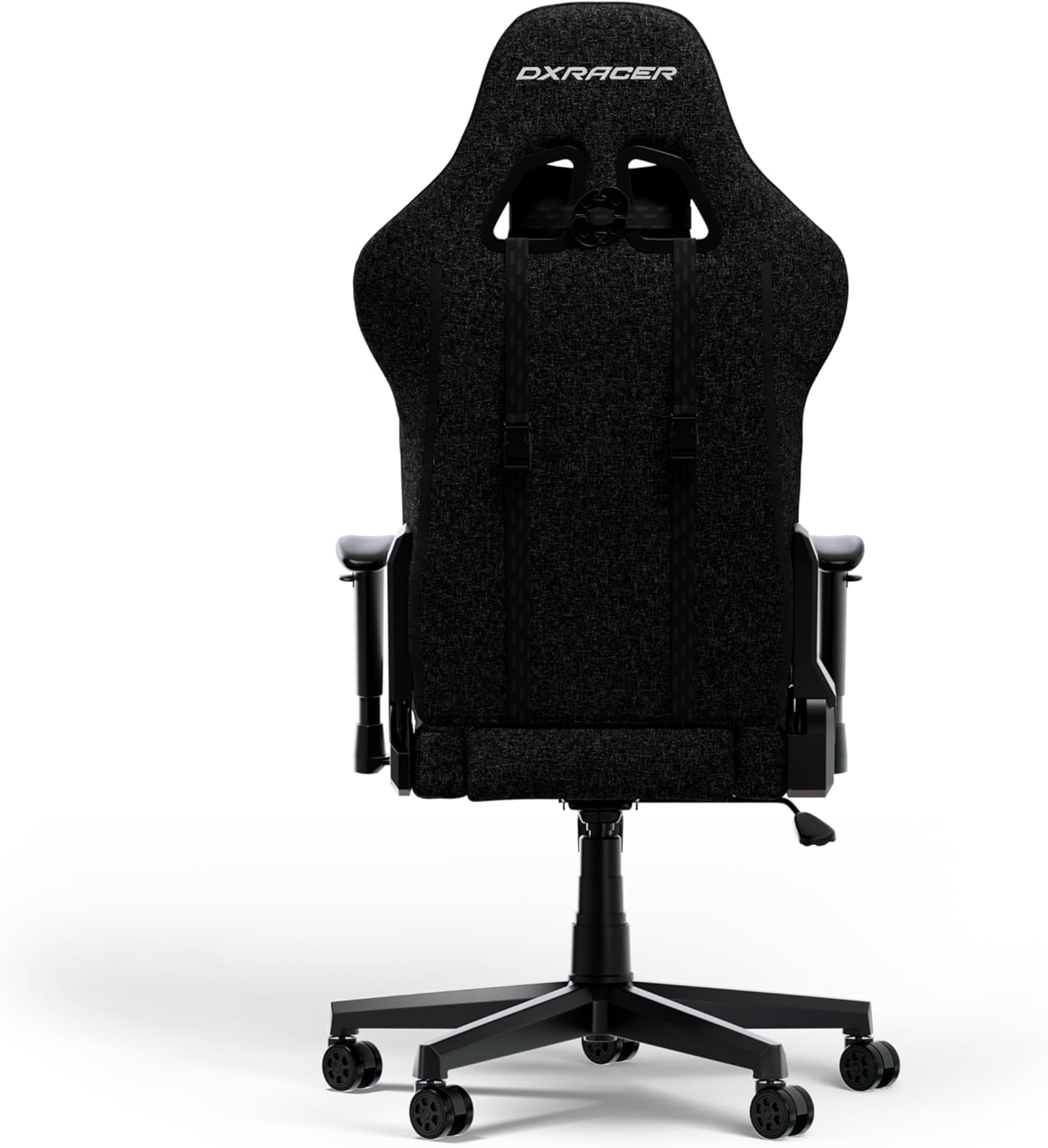 Detalle de DXRacer Prince L Noir en tissu — chaise gaming et de bureau ergonomique