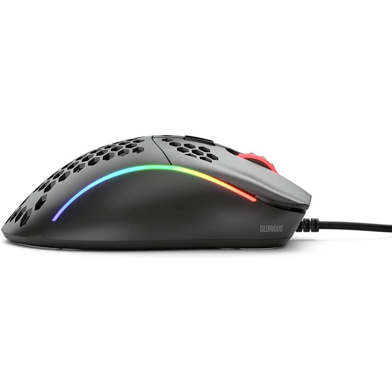 Detalle de Glorious Model D Minus ratón gaming 12.000 DPI negro