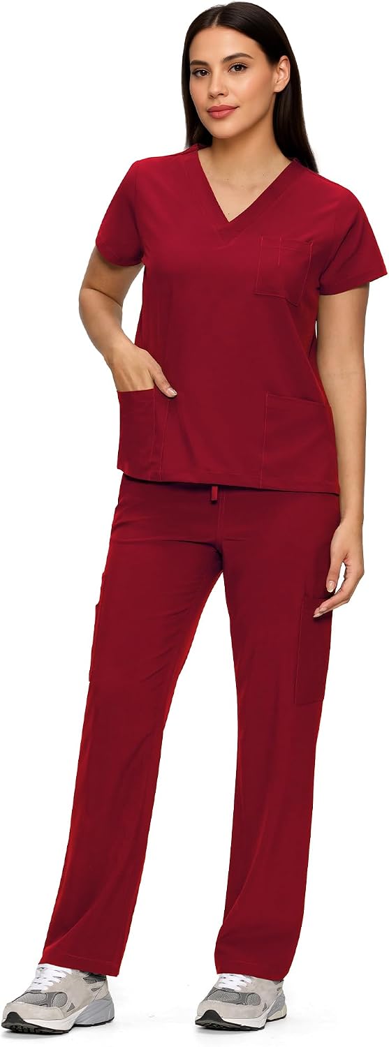 Detalle 2 de Women's Scrub Set with 11 Pockets