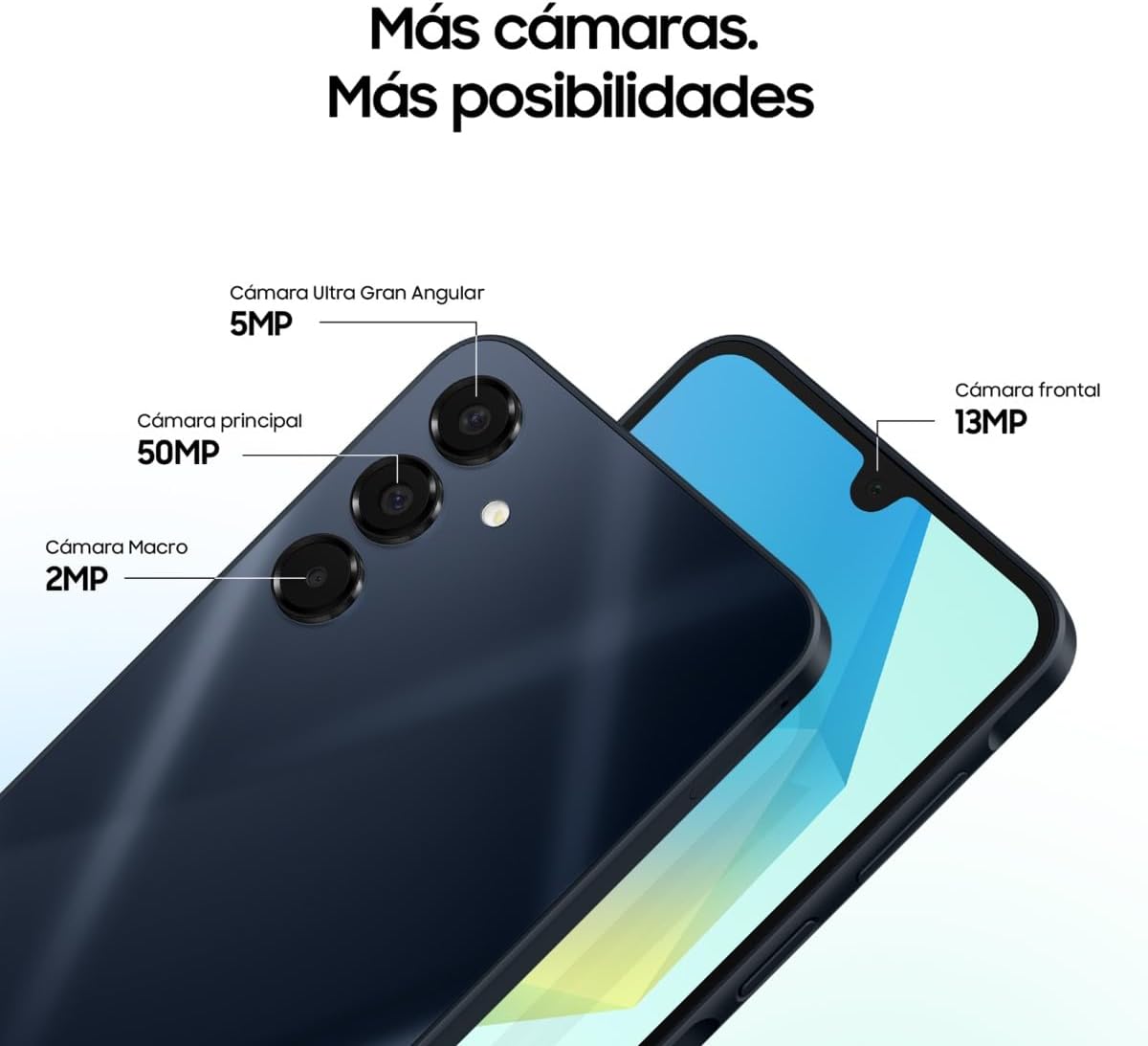 Detalle de Samsung Galaxy A16 4G LTE 📱, Pantalla 6,7", 128GB, Garantía+Extra