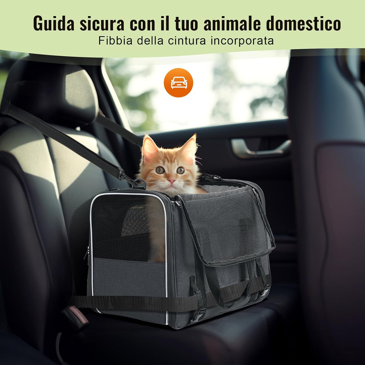 Thumbnail 5 de Morpilot Gabbietta morbida 44x31x34 cm per animali