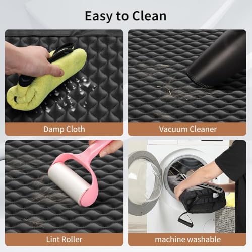 Thumbnail 7 de KYG Funda Coche para Perro – Funda protector de asiento con ventana de malla, impermeable y antideslizante (135x140 cm)