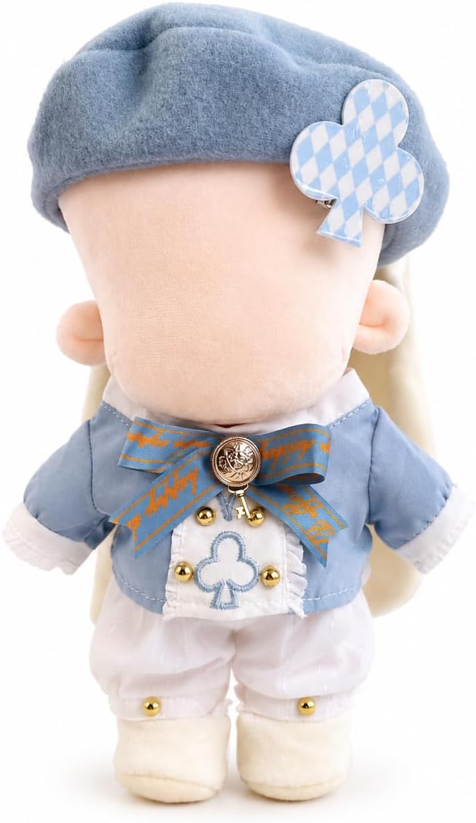 Detalle 2 de ジートリガー TGMC-1323 ぬいぐるみ用衣装 20cm向け5点セット ブルー・ホワイト