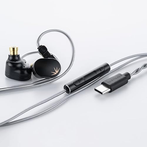 Detalle de Moondrop CHU II DSP: Auriculares con micrófono tipo C, rendimiento y precisión a prueba de detalle