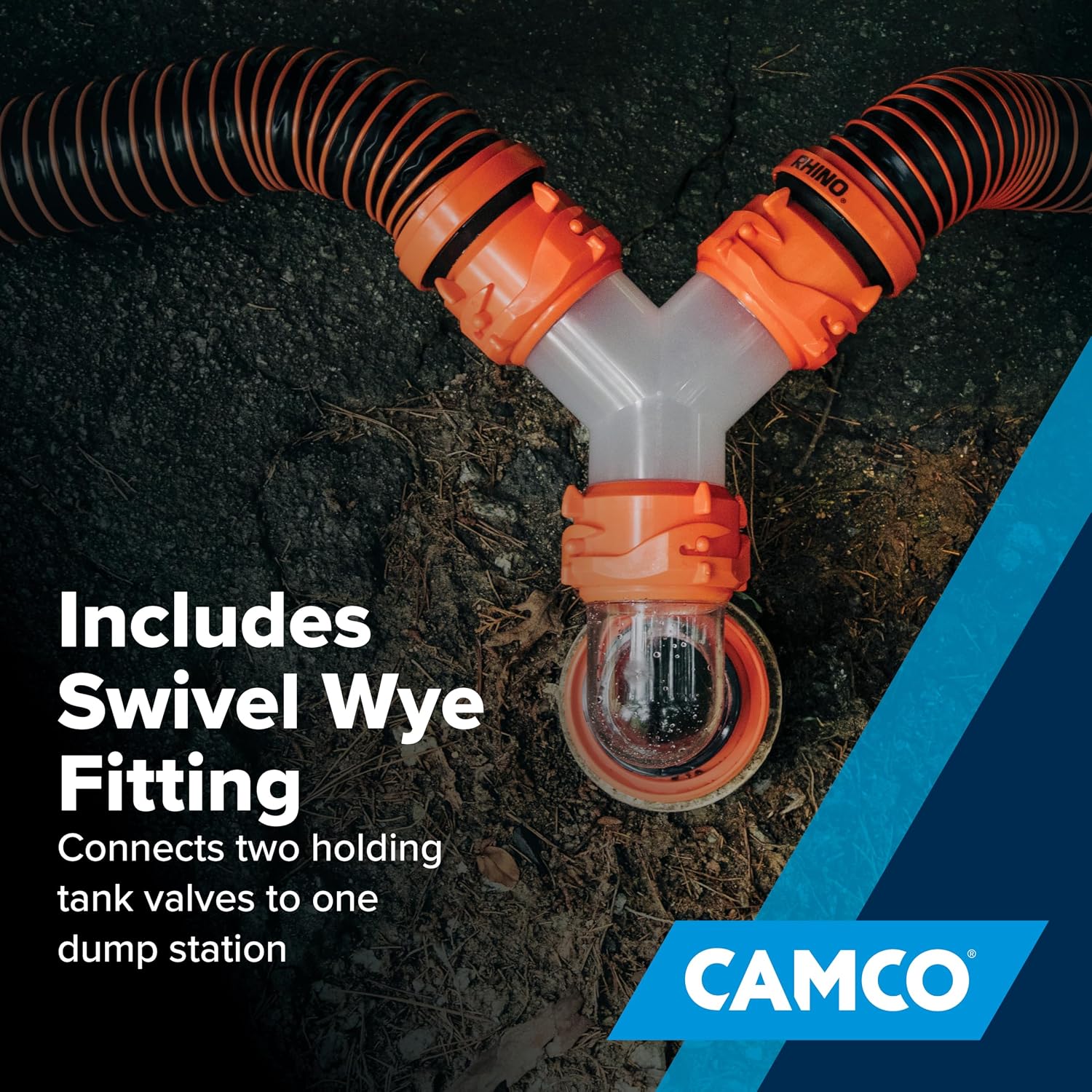 Thumbnail 6 de Camco RhinoEXTREME 20’ Camper RV Sewer Hose