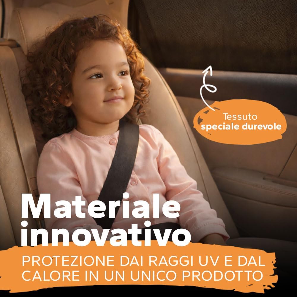 Thumbnail 6 de Tendine Parasole Auto Bambini UPF+ per finestrini laterali universali con protezione UV e zanzare