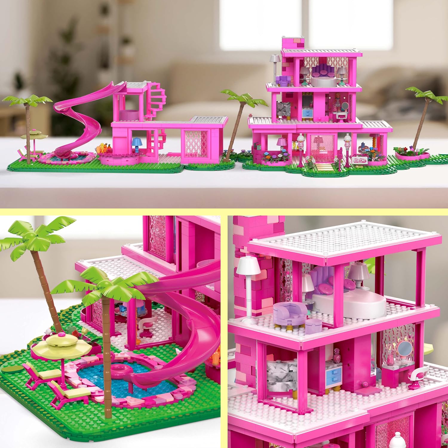 Thumbnail 1 de Barbie HPH26 Maison de rêve 4 poupées
