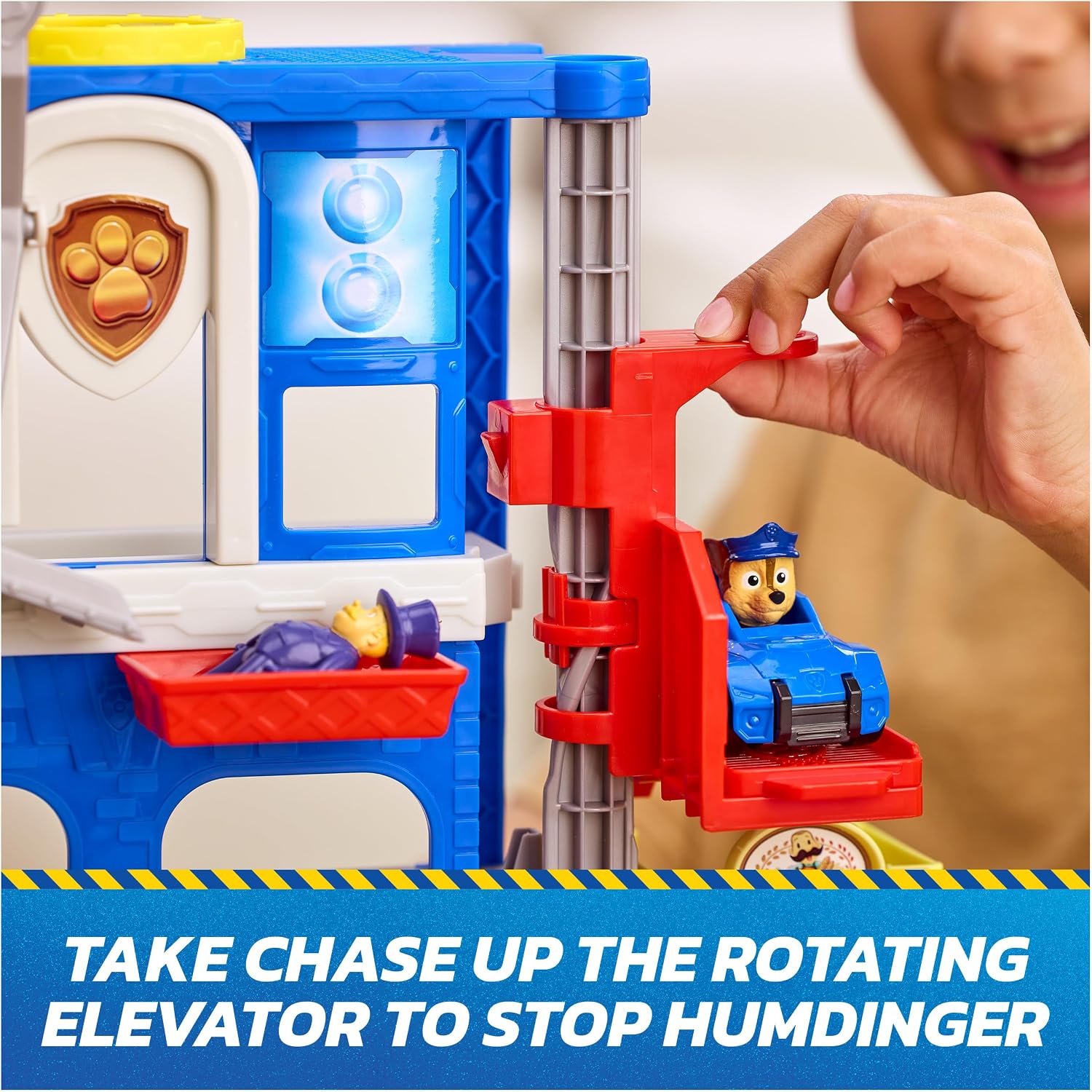 Thumbnail 3 de Paw Patrol Pup Squad Search & Rescue HQ Playset – 12-Inch HQ with Chase Racer, Humdinger & Kitty Figures