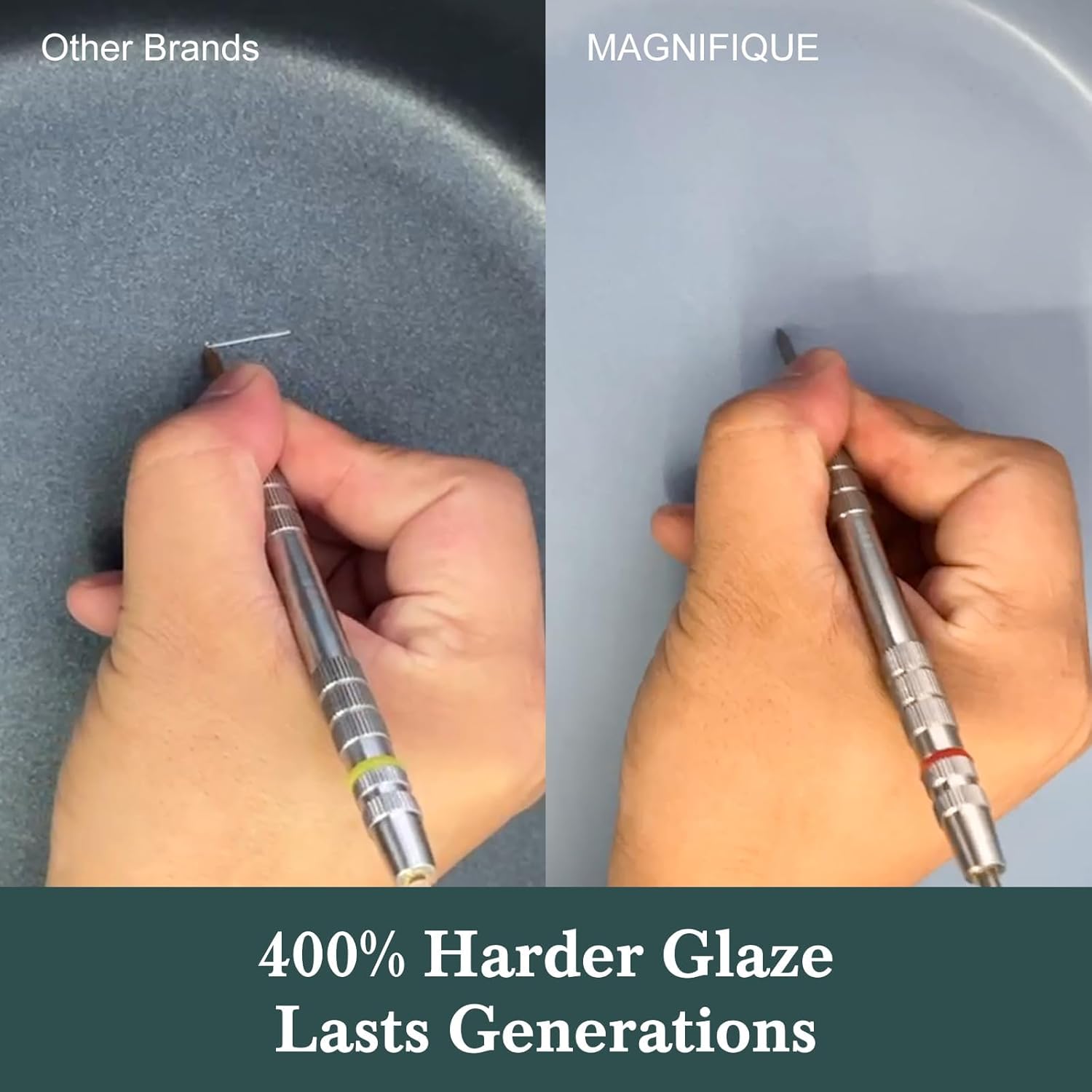 Thumbnail 4 de HOMECOOKIN 8-Quart Programmable Slow Cooker with Timer & Keep Warm (Blue)