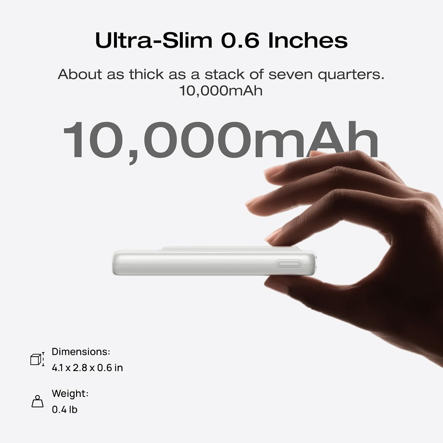 Detalle 2 de EF ECOFLOW Magnetic Power Bank 10,000mAh
