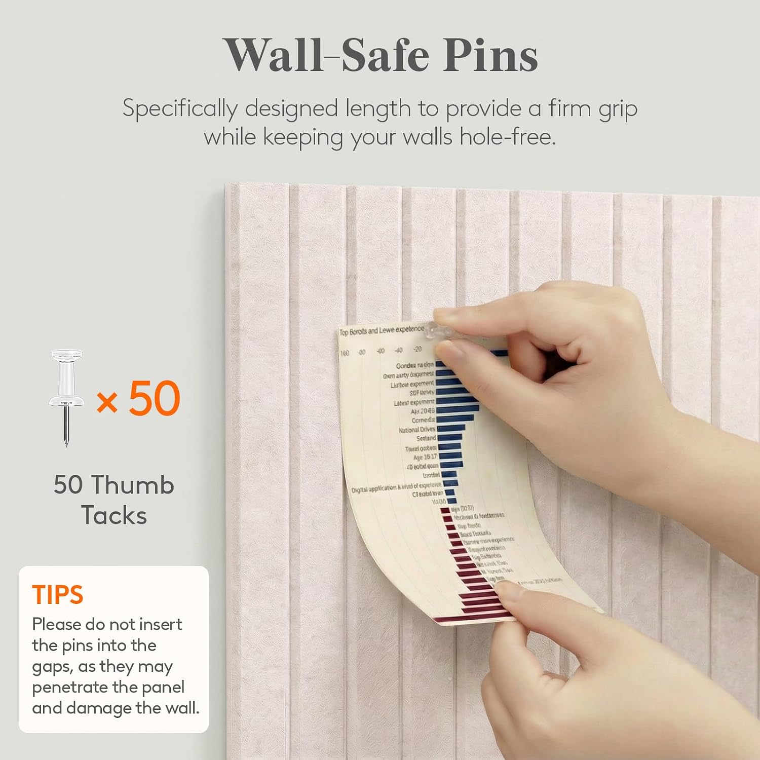 Thumbnail 6 de Lifewit Filz Pinnwand 120 x 90 cm selbstklebend (12er-Set) inkl. 50 Pinnnadeln – beige Vision Board