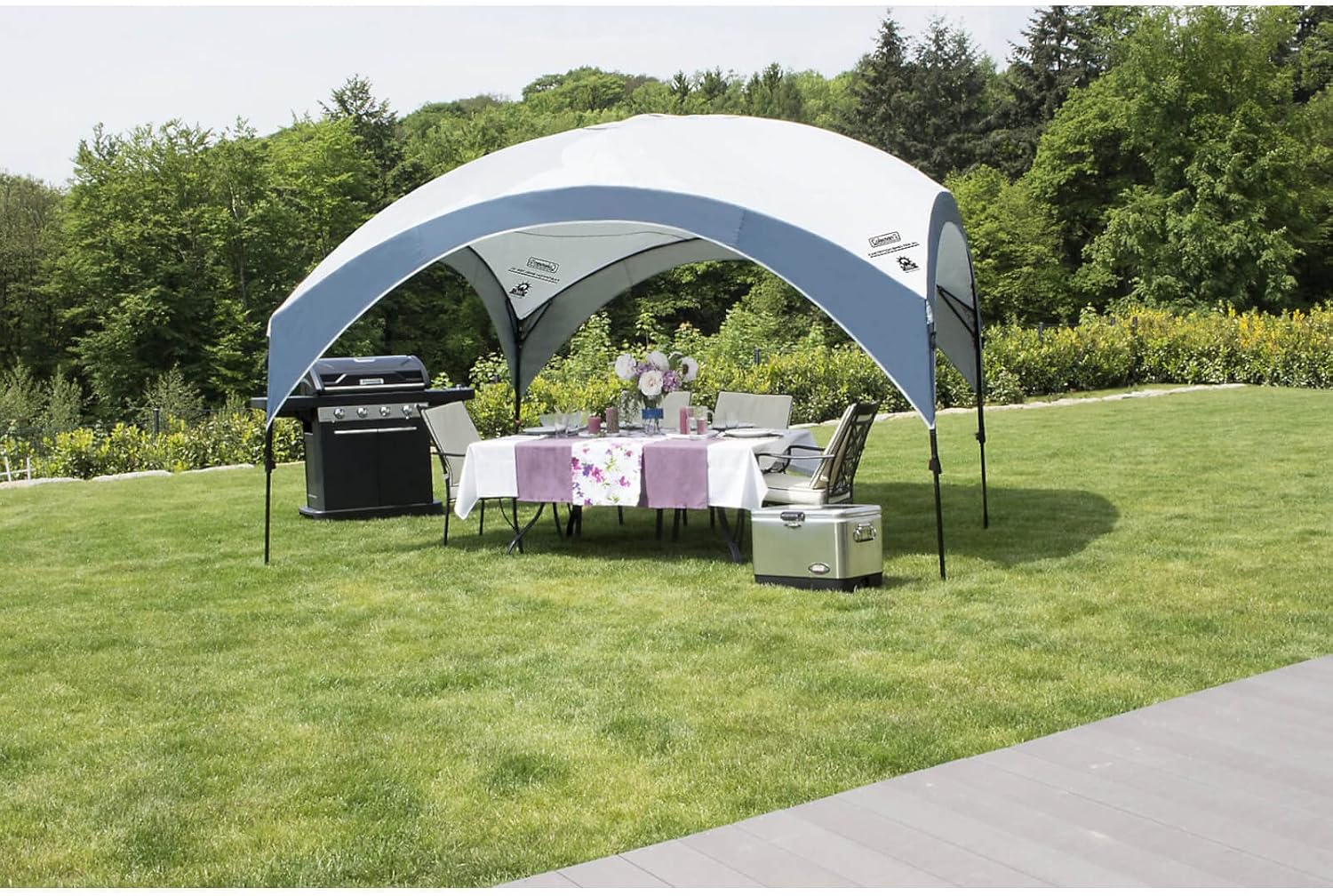 Thumbnail 1 de Coleman Gazebo Fast Pitch Shelter – 3x3m (10x10ft) with SPF 50 UV Guard, fast setup and sturdy steel frame