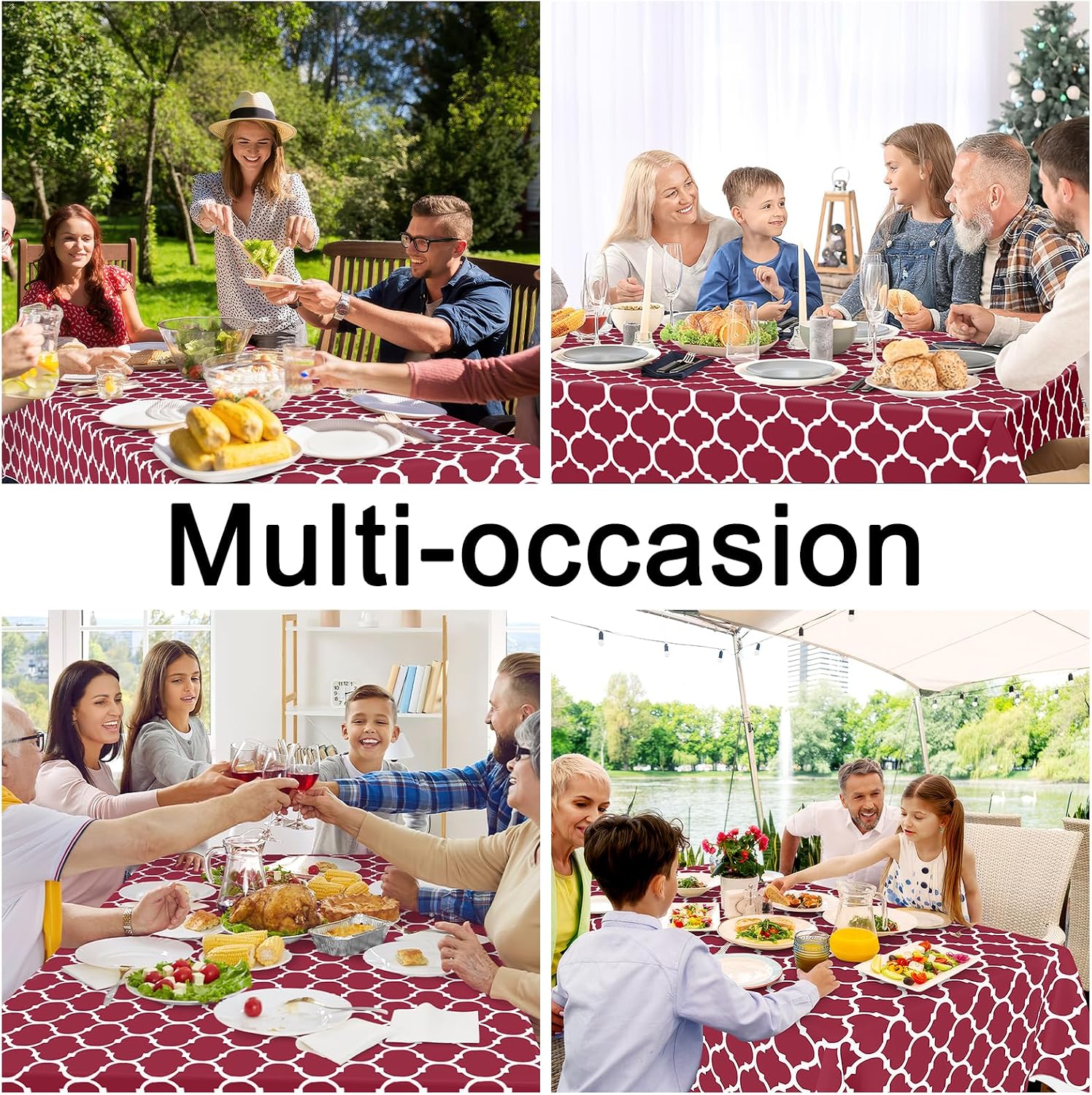 Thumbnail 5 de Smiry Rectangle Table Cloth 52"x70"