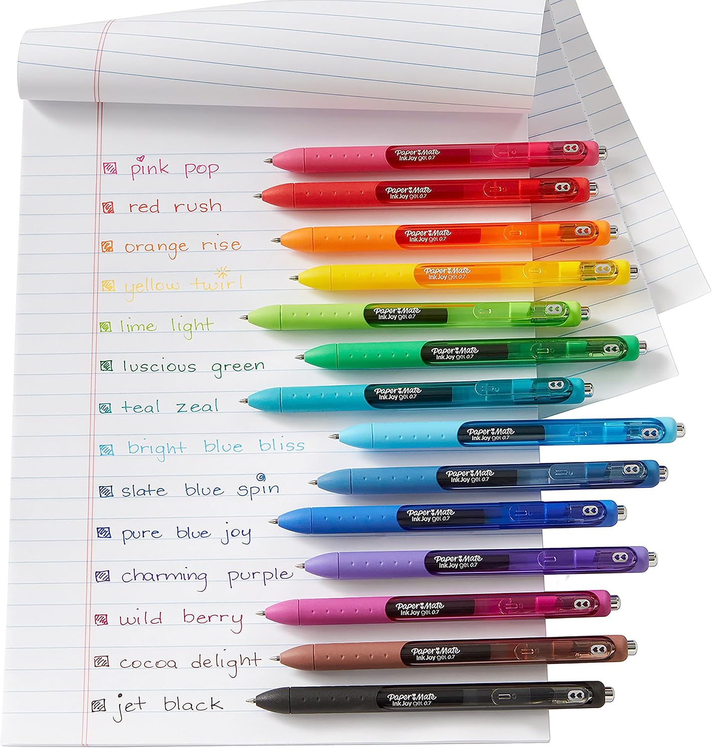 Thumbnail 5 de Paper Mate InkJoy stylo gel pointe moyenne 12