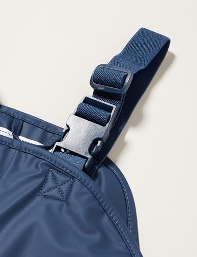 Detalle 2 de Playshoes Matschhose Größe 104, marine, mit Fleecefutter und verschweißten Nähten