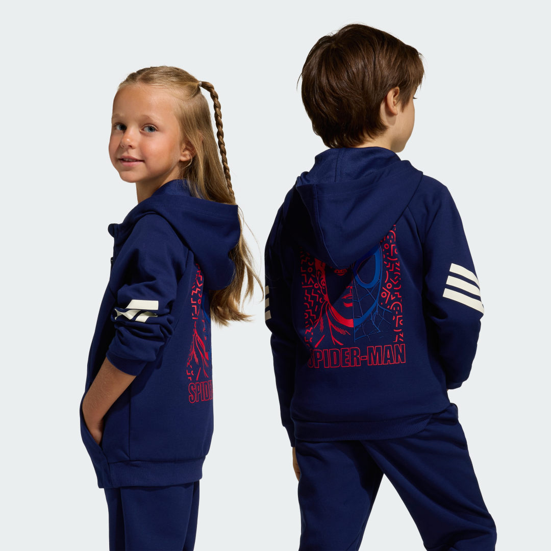Thumbnail 1 de Chaqueta deportiva Adidas Marvel Spider-Man azul
