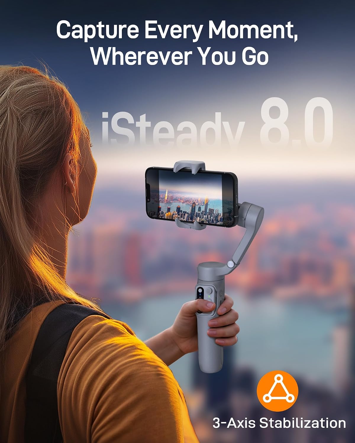 Thumbnail 1 de Hohem iSteady X3 SE phone gimbal for vlogging