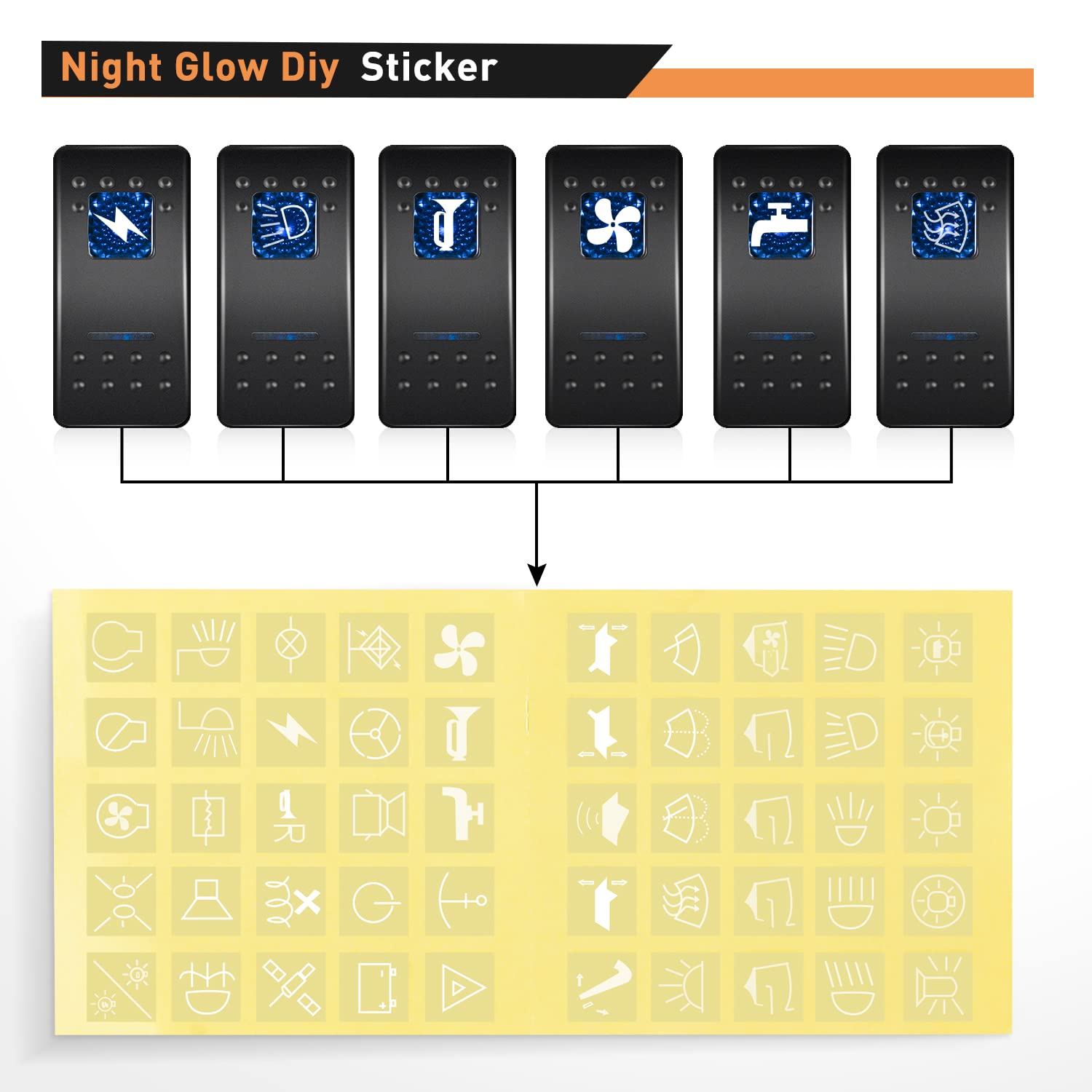 Thumbnail 6 de Nilight 90017C 3-Gang Aluminum Toggle Switch Panel