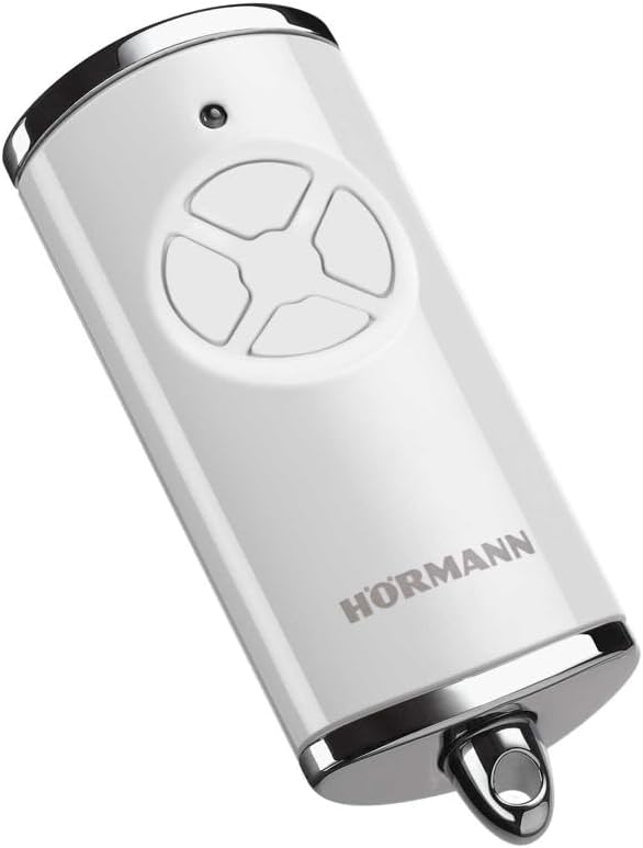 Detalle de Hörmann HSE 4 BS 4511565 – nadajnik do bramy 868 MHz, biały połysk