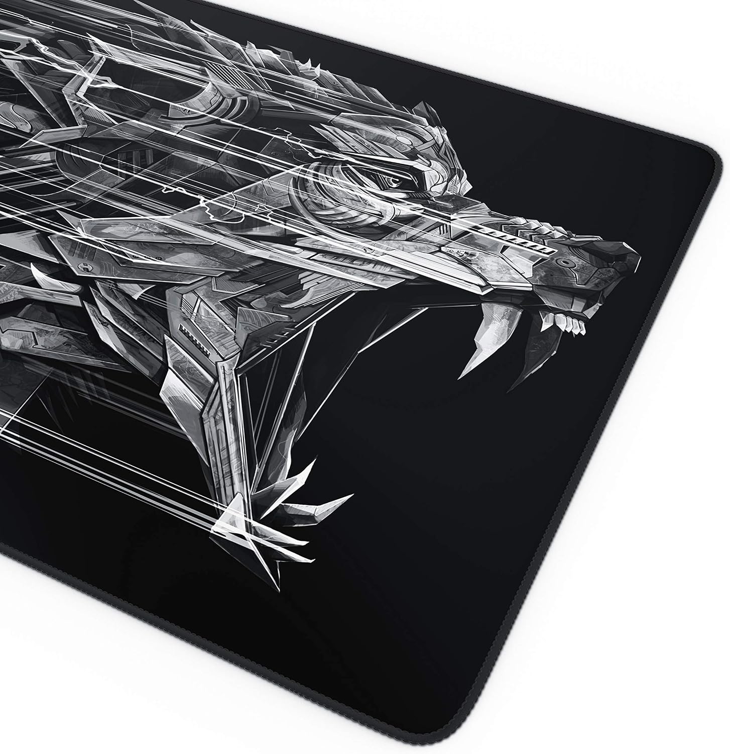 Detalle 2 de CSL-Computer TITANWOLF Gaming-Mauspad in Übergröße (1200x400 mm) – XXXL Mousepad für Präzision & Tempo