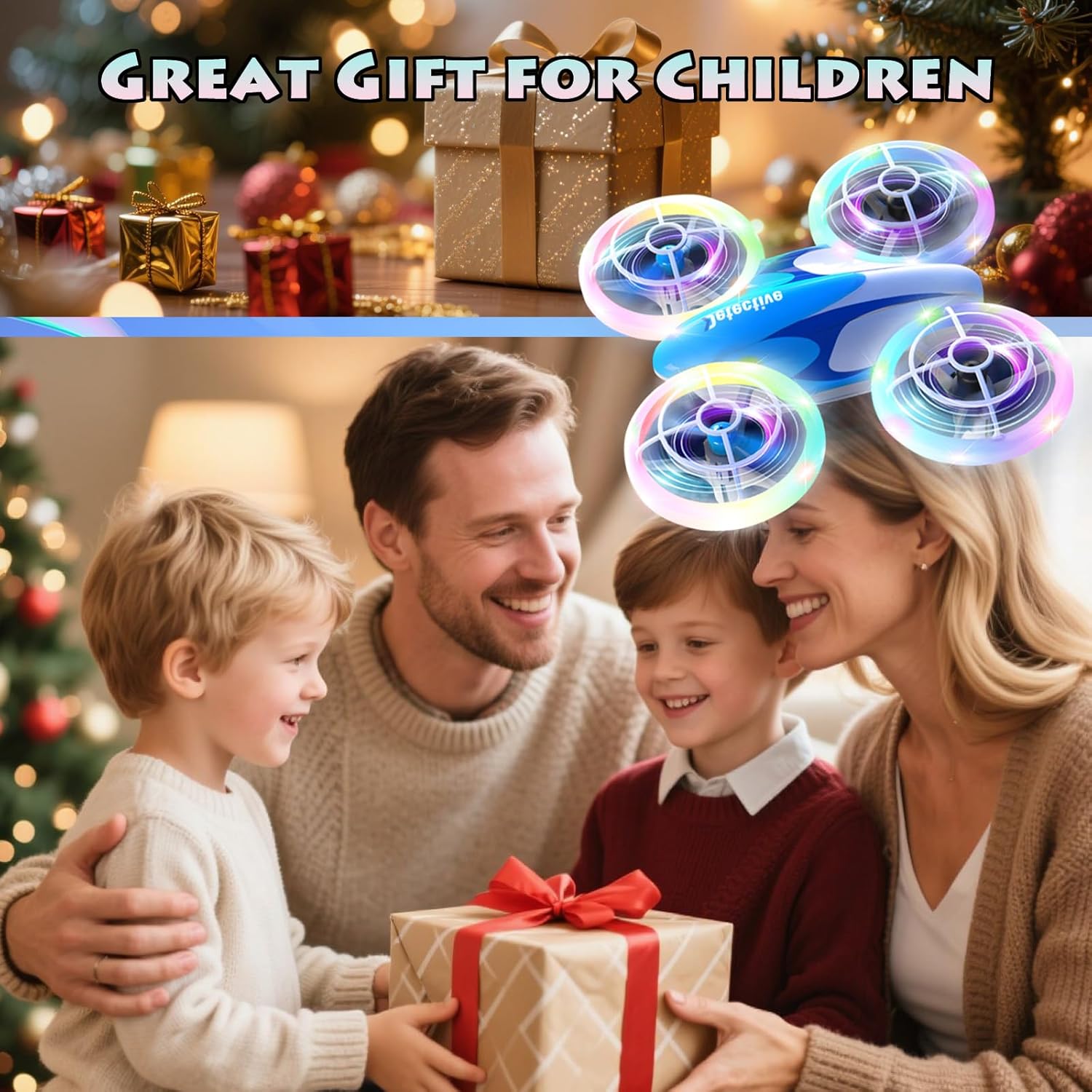 Thumbnail 6 de Drone per Bambini: Mini Drone con 3 Batterie, Protezioni Elica e Luci LED