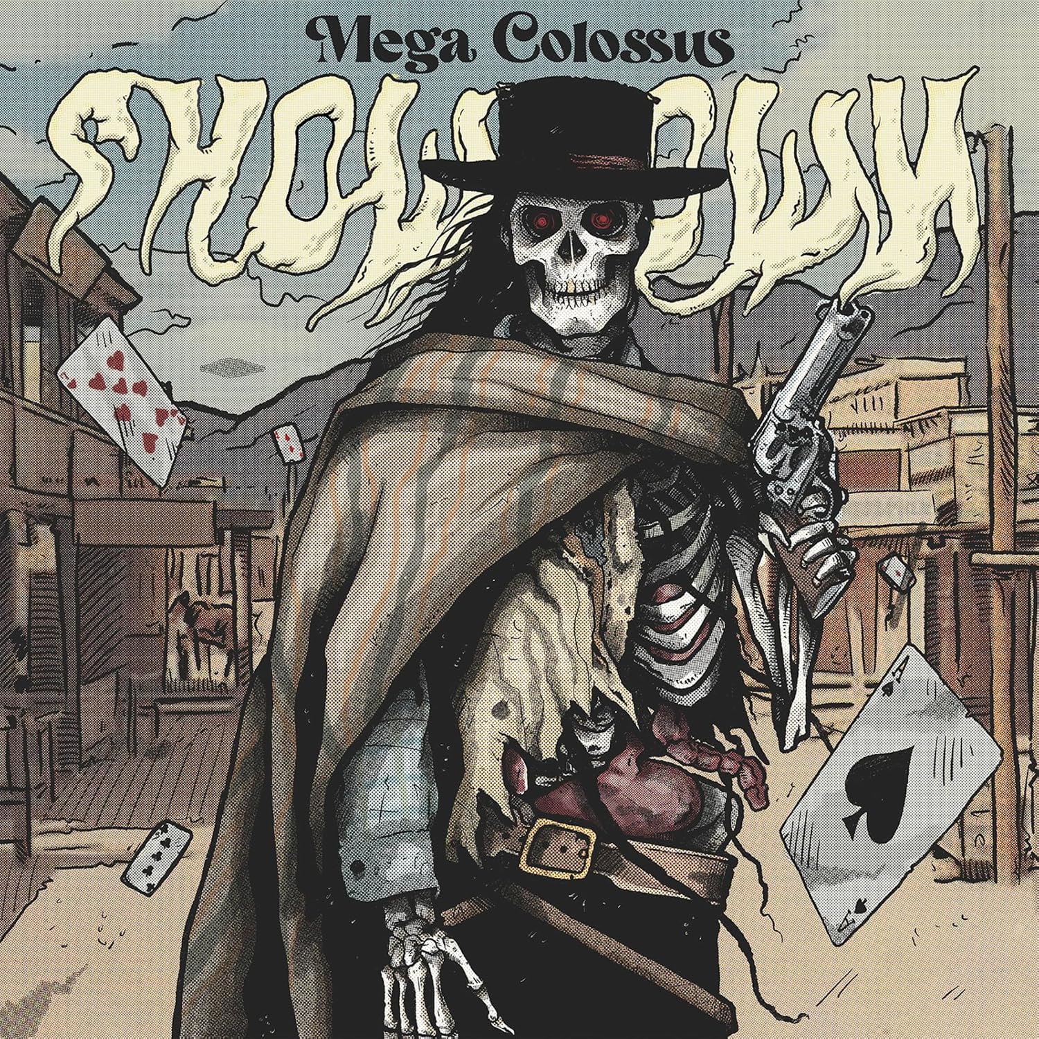 Detalle de Mega Colossus Showdown Vinyl Album, Melodic Metal