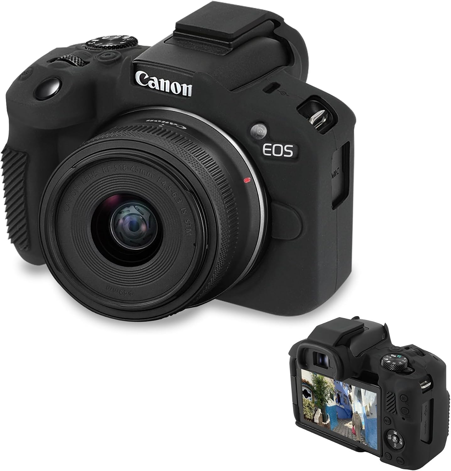 Detalle de Elonbo Silicone Case for Canon EOS R50