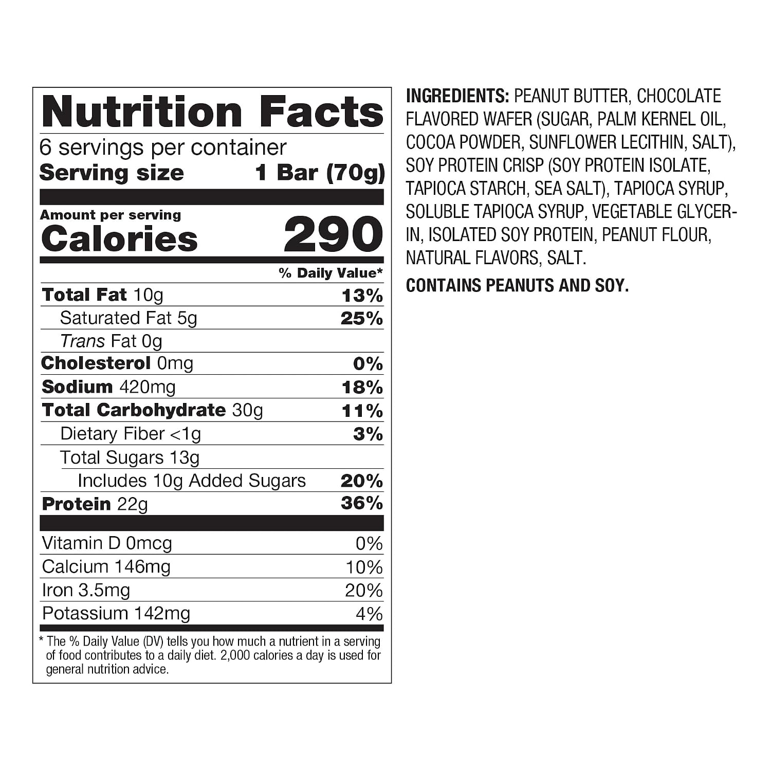 Detalle 2 de PBfit Protein Bars 22g Protein