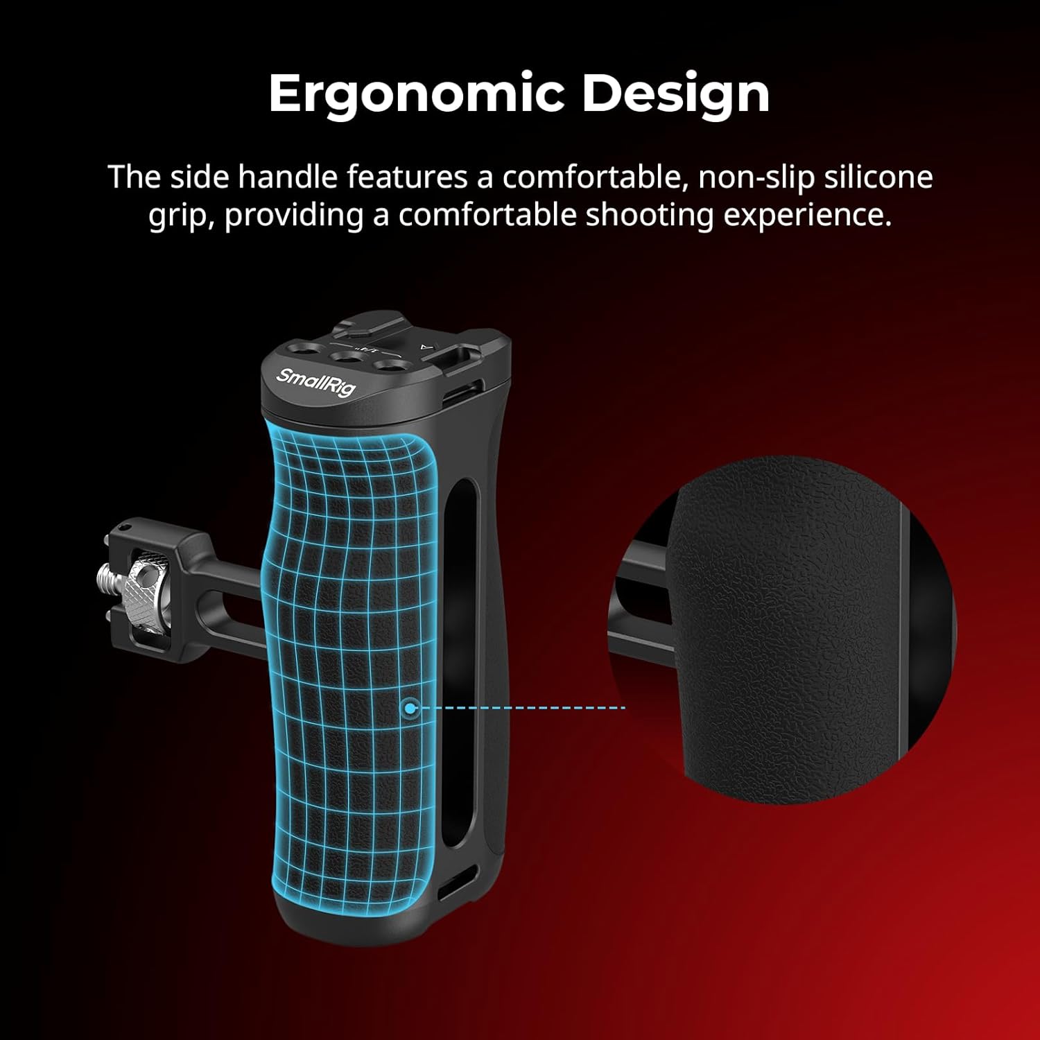 Detalle de SmallRig Maniglia laterale con vite di posizionamento 1/4''-20 5950