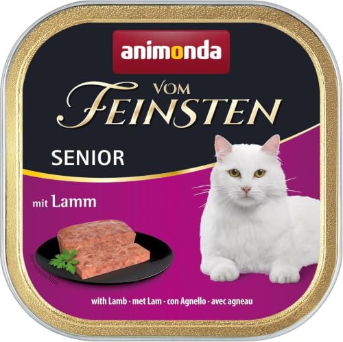 Detalle de animonda Vom Feinsten Katzenfutter nass Senior Vielfalt – 32 x 100 g