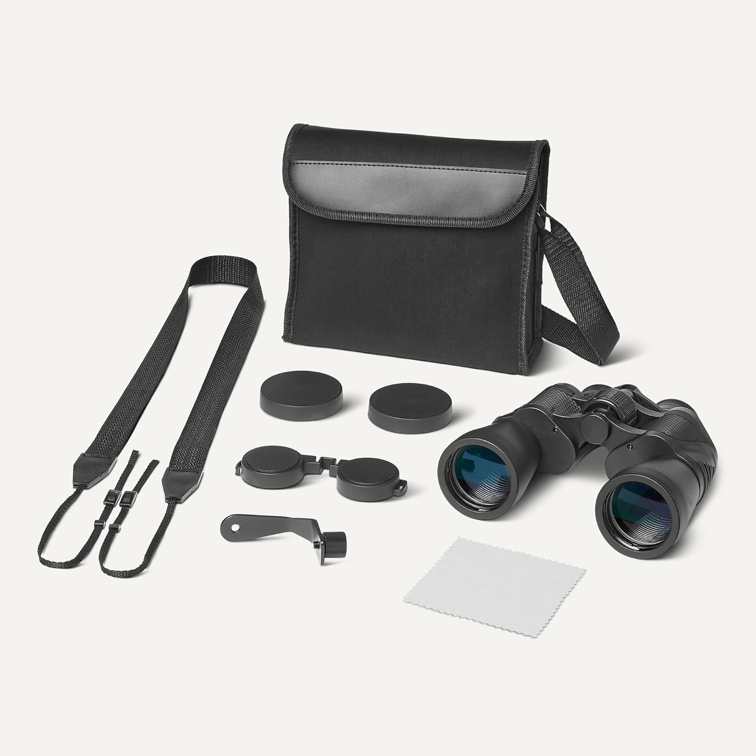 Detalle 2 de Amazon Basics Binocolo 7x50 ad alta potenza con ottica FMC, campo ampio e attacco treppiede