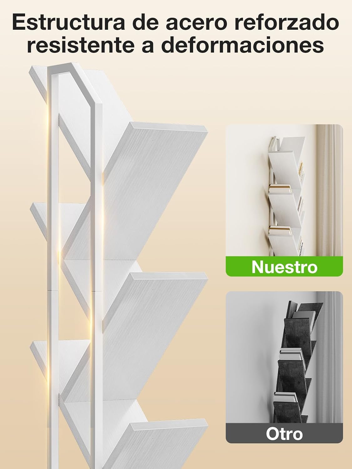 Thumbnail 6 de Coleshome libreria a albero 6 ripiani