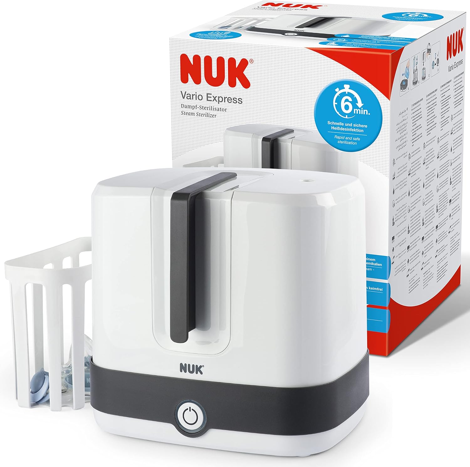 Detalle de NUK Vario Express Bottle Steriliser – 6 bottles