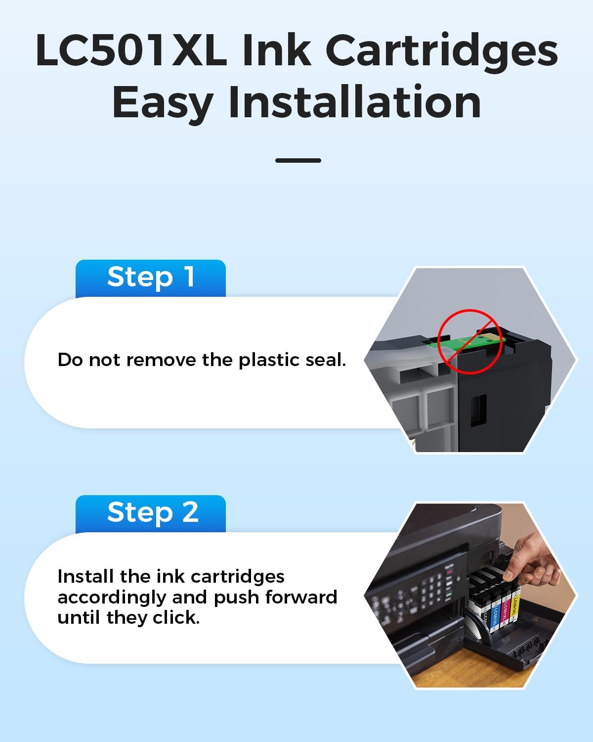 Thumbnail 4 de Uiprint LC501XL Ink Cartridges