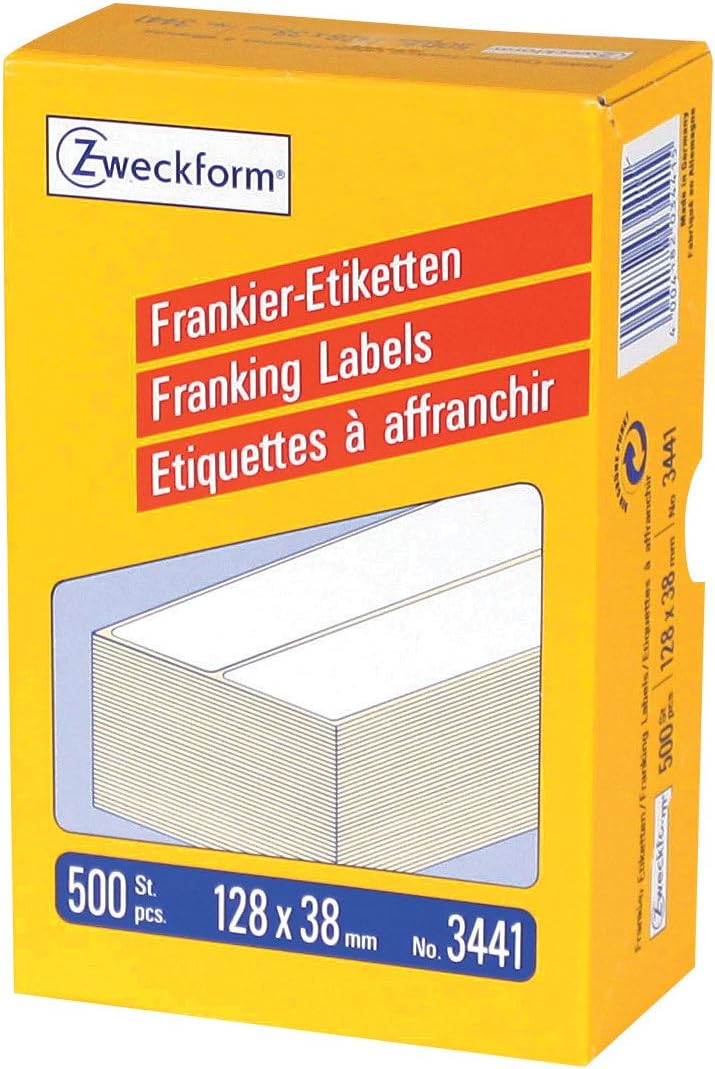 AVERY Zweckform 3441 Frankier-Etiketten 128x38