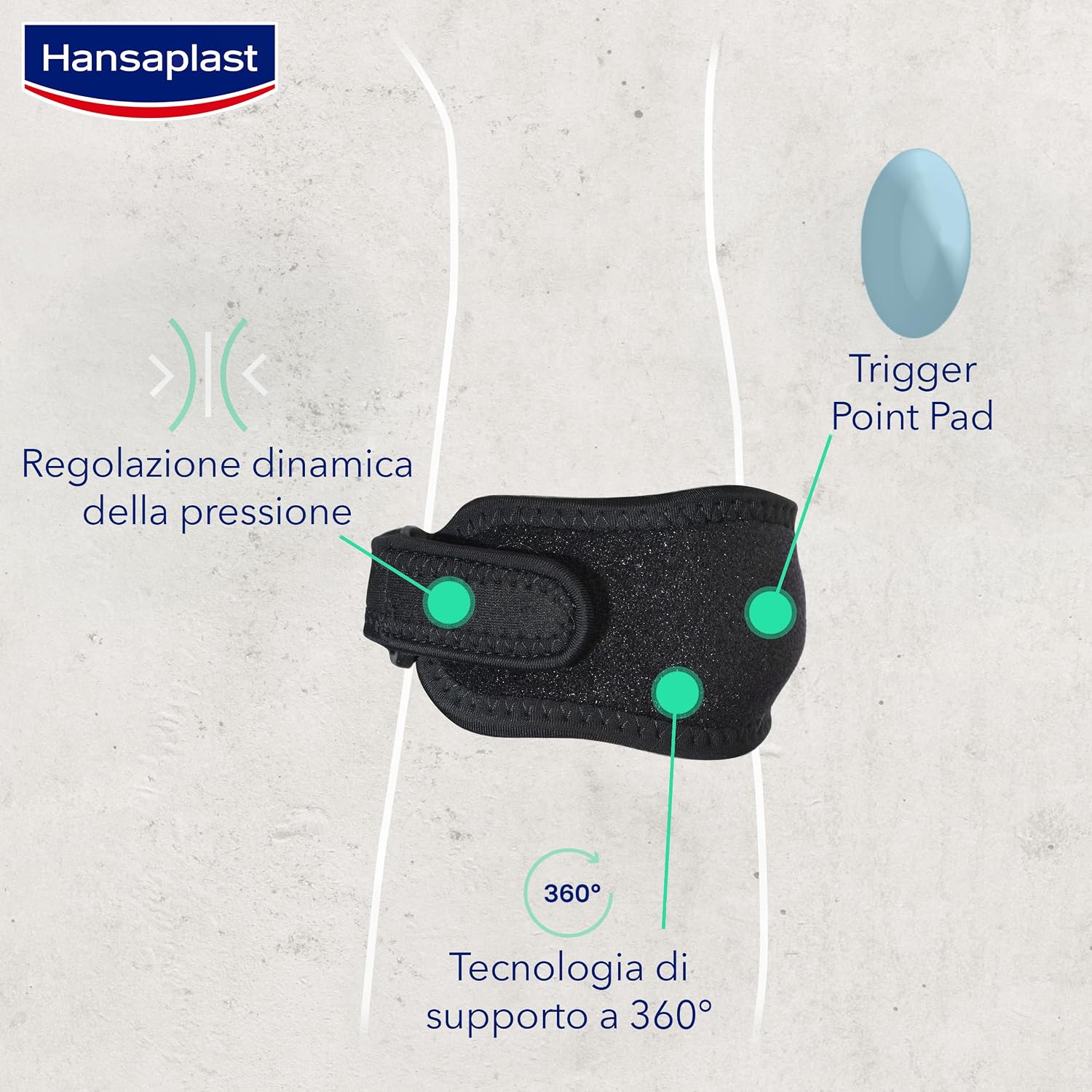 Detalle de Hansaplast Sport Supporto Gomito 🩺