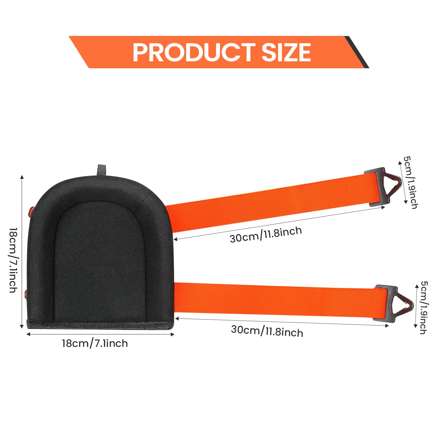 Detalle 2 de TUFFWORX Knee Pads 18cm work support